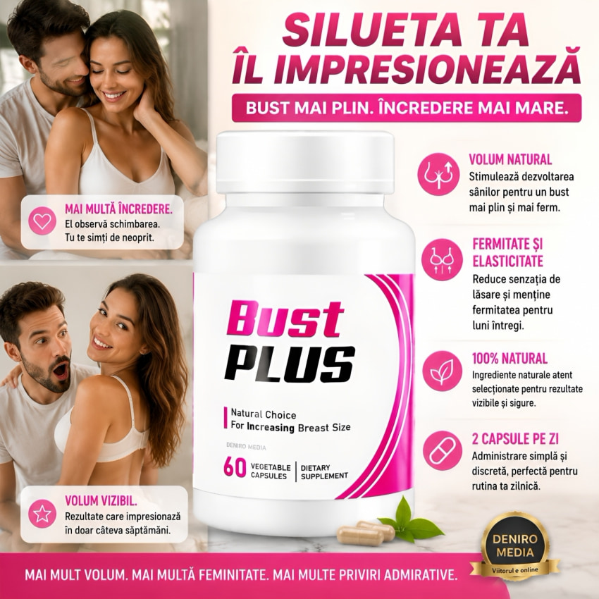 Bust Plus Cupid Labs Supliment Creștere Bust 60buc