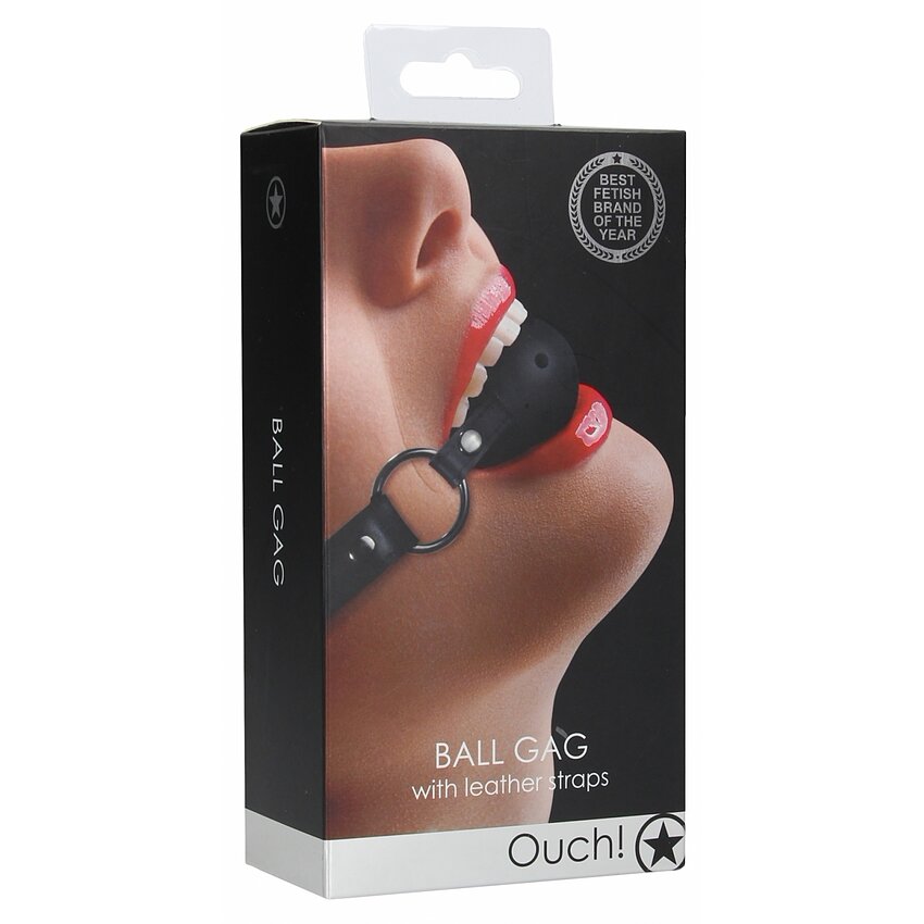 Căluș Cu Bilă Ouch Negru