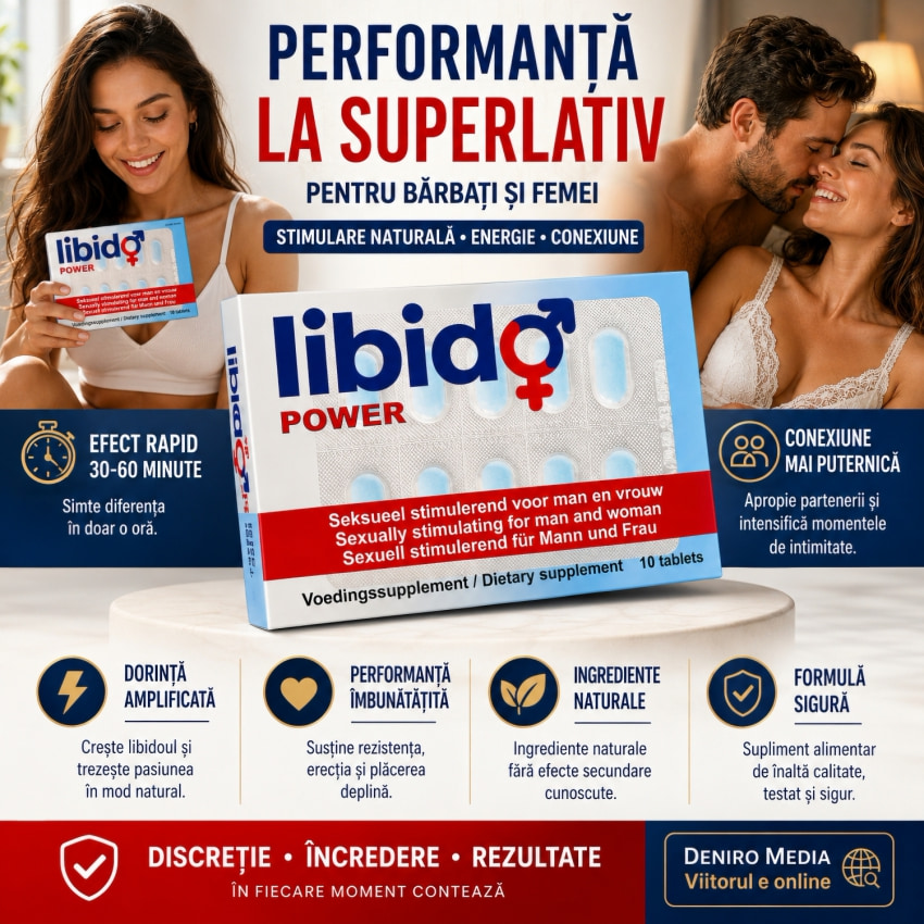 Capsule Potență Maximă Libido Power 10buc