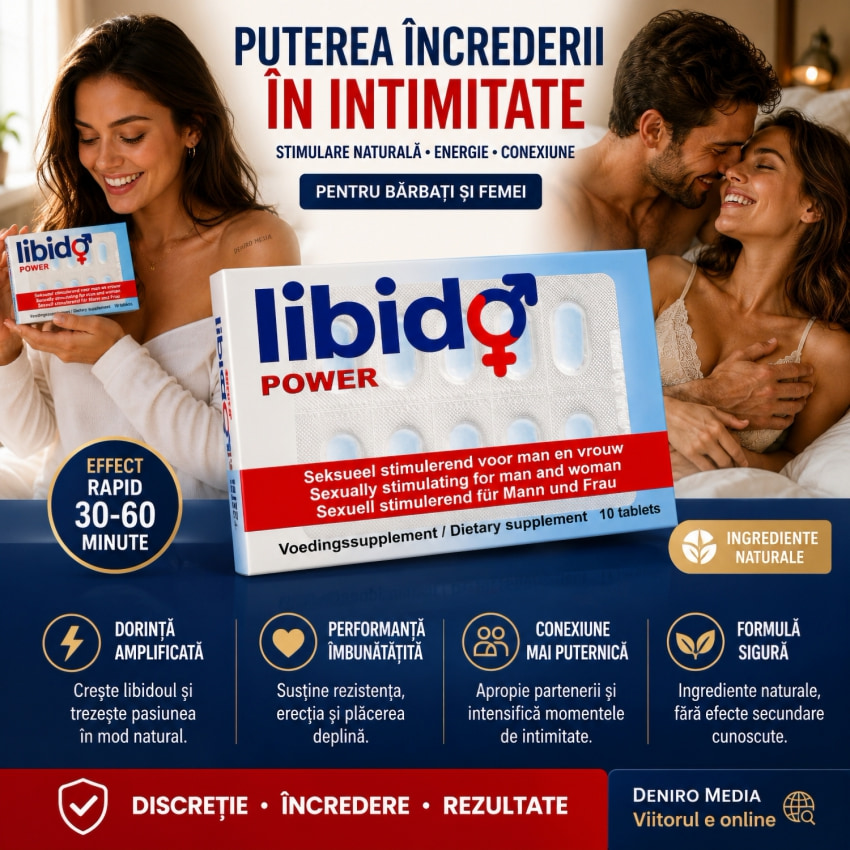 Capsule Potență Mare Libido Power 10buc