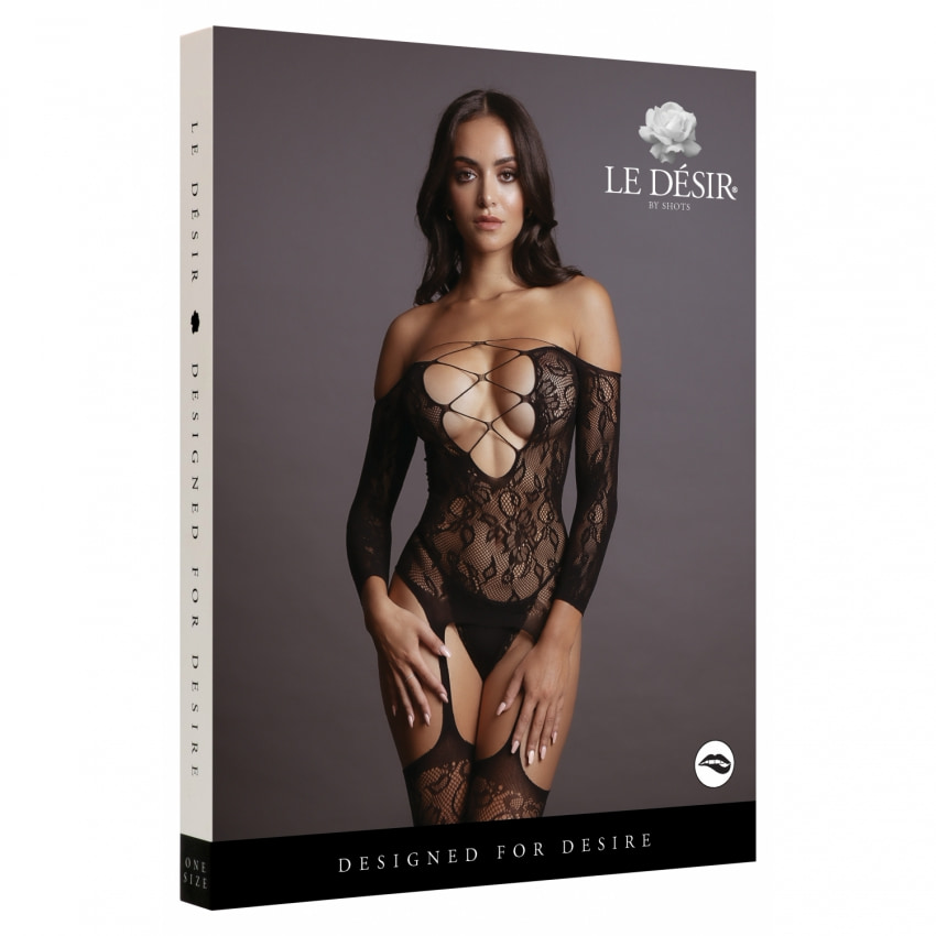 Catsuit Le Desir Baylee Negru S-L