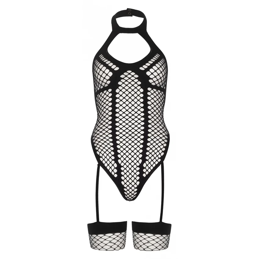 Catsuit Leg Avenue Peyton Negru XS-L