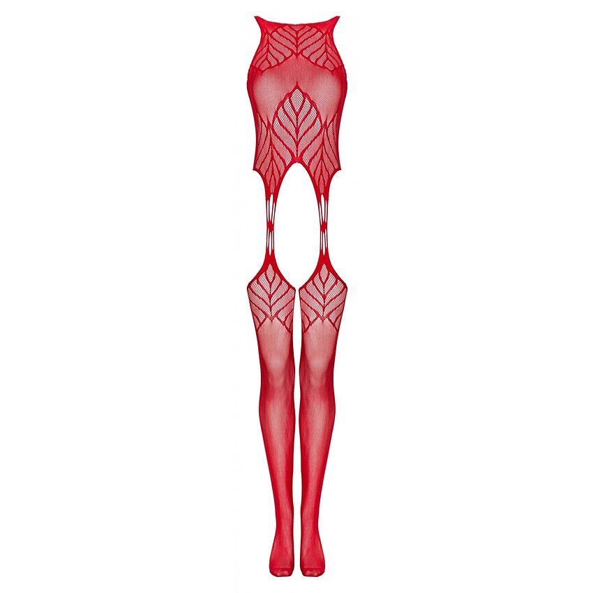Catsuit Obsessive N122 Roșu XL-2XL