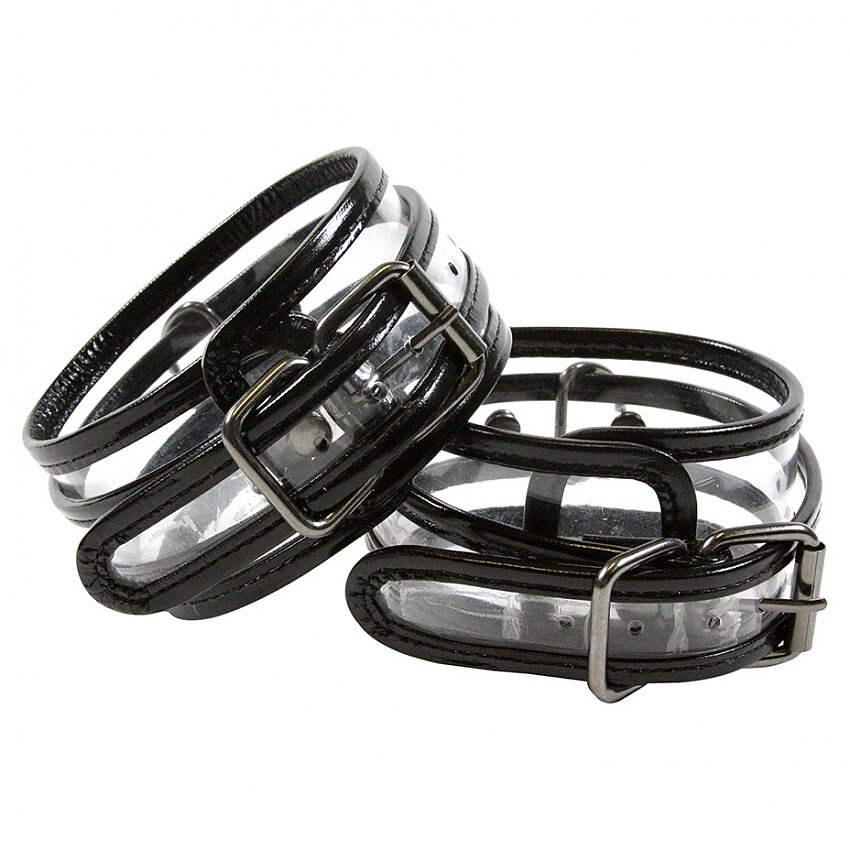 Cătușe Bare Bondage Ankle Negru