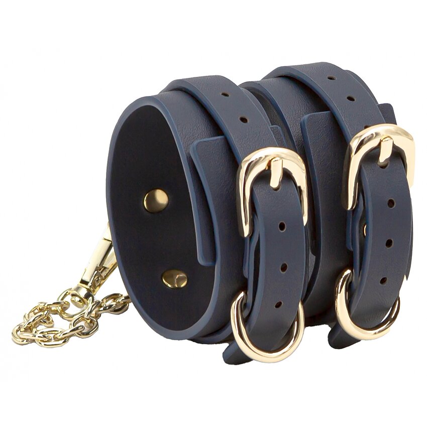 Cătușe Bondage Couture Ankle Albastru