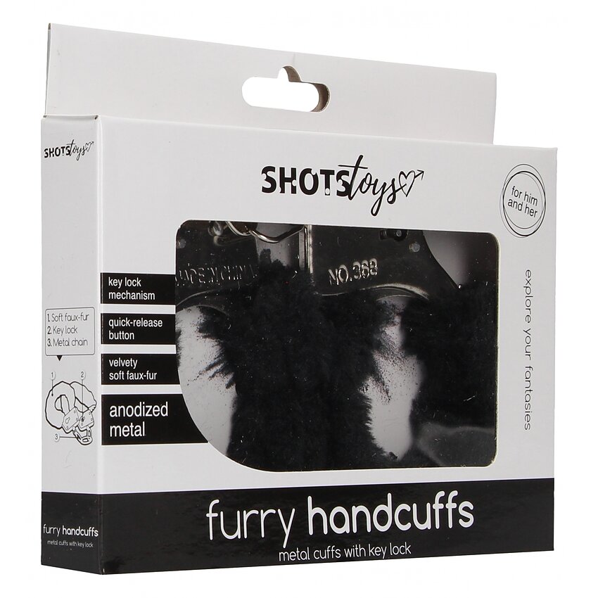 Cătușe Furry Fun Negru
