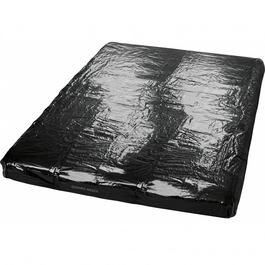 Cearceaf Vinyl Bed Sheet Negru