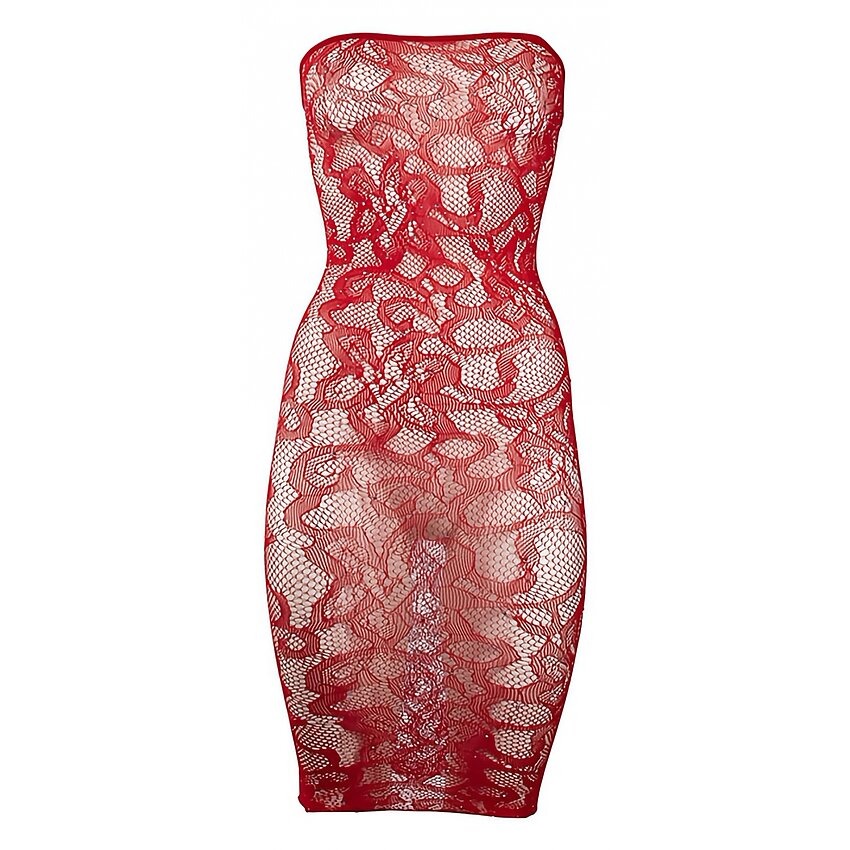 Chemise Le Desir Star Rhinestone Roșu XL-2XL
