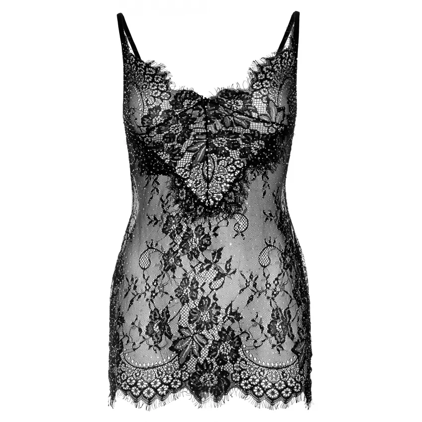 Chemise Leg Avenue Freya Negru L