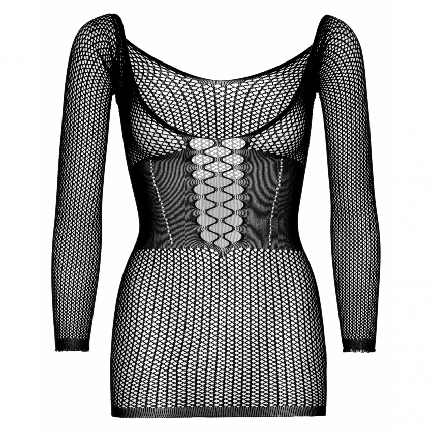 Chemise Leg Avenue Genesis Negru XS-L