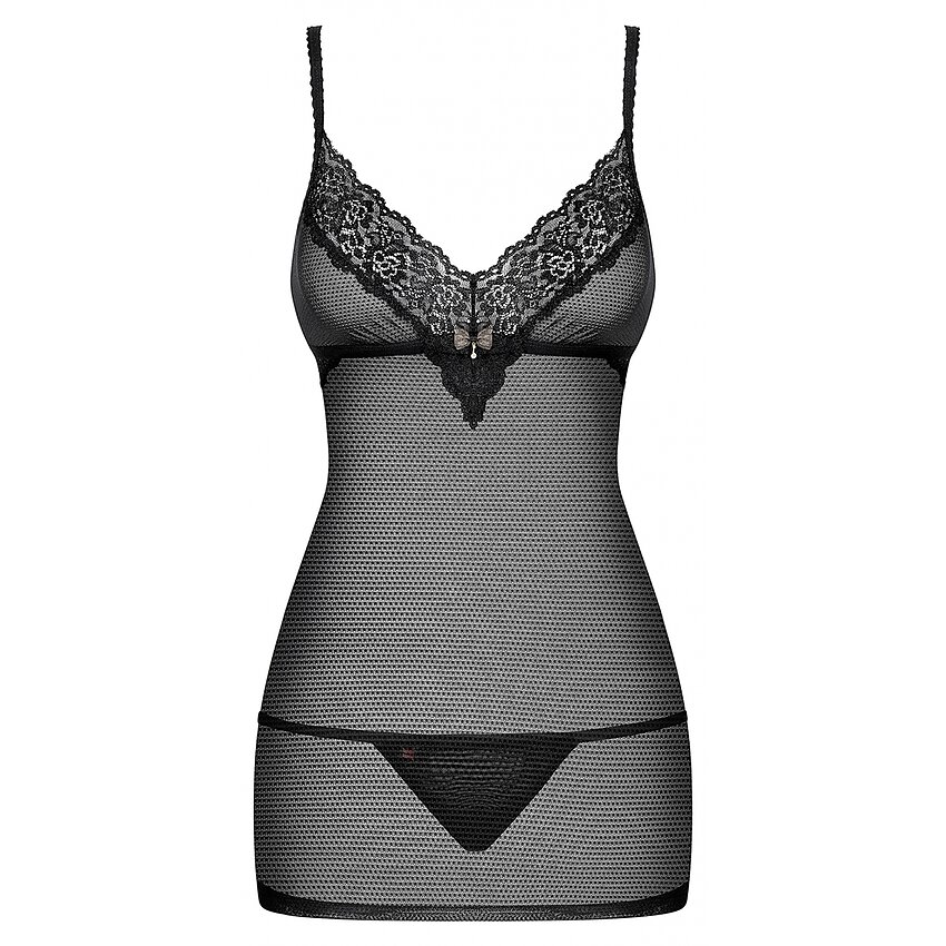 Chemise Obsessive 852-CHE Negru S-M
