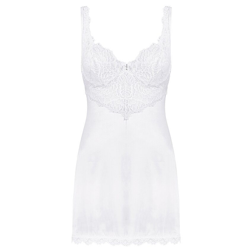 Chemise Obsessive Amor Blanco Alb S-M