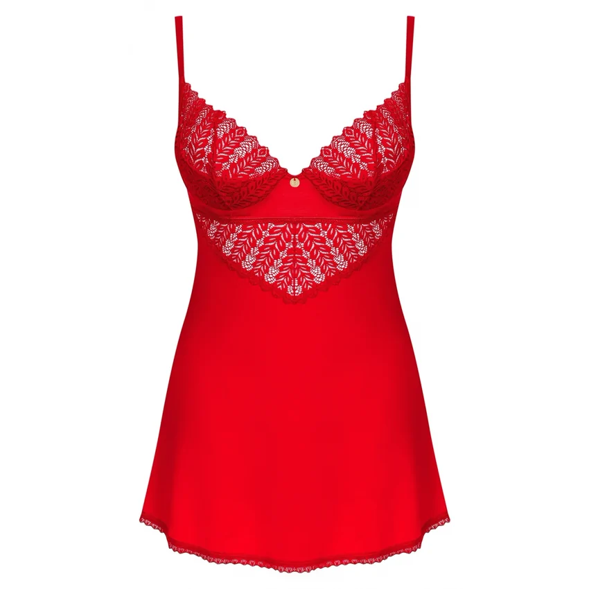 Chemise Obsessive Ingridia Roșu XS-S
