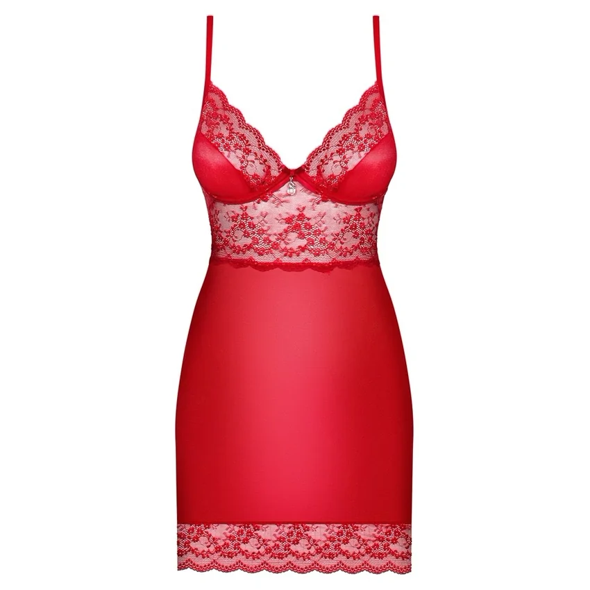 Chemise Obsessive Lovica Roșu 2XL