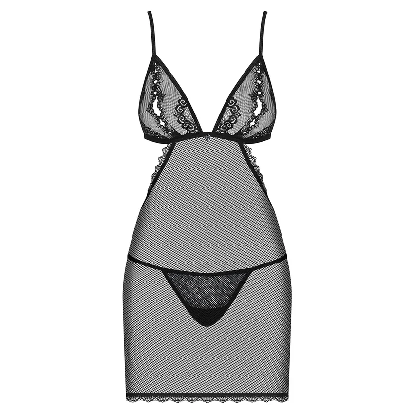 Chemise Obsessive Millagro Negru L-XL