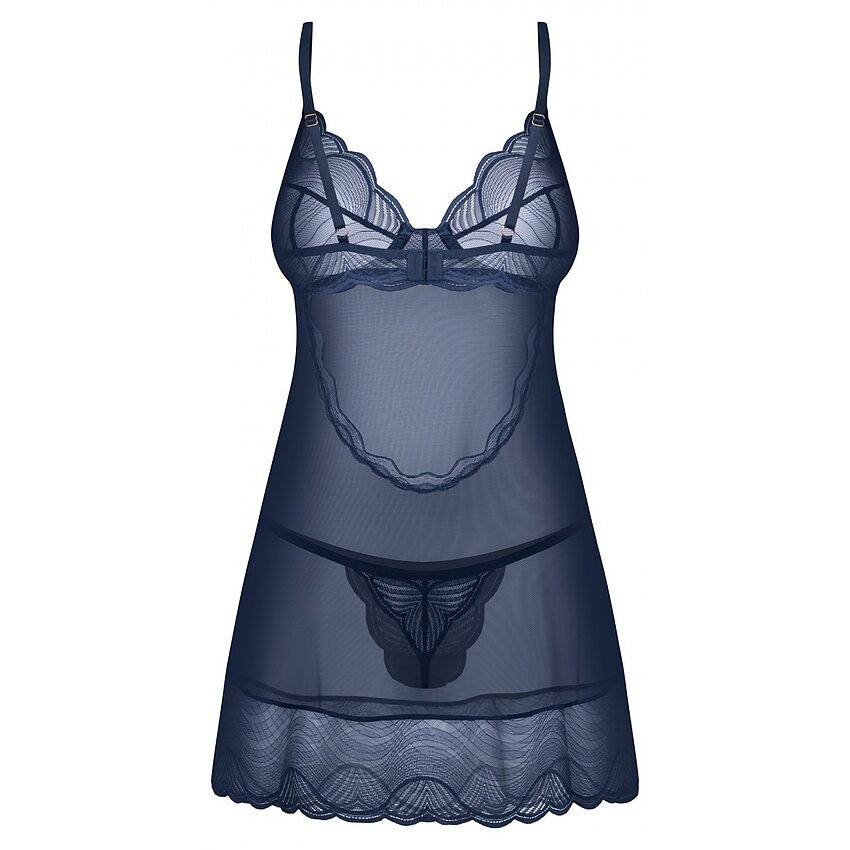 Chemise Obsessive Nightly Albastru M-L