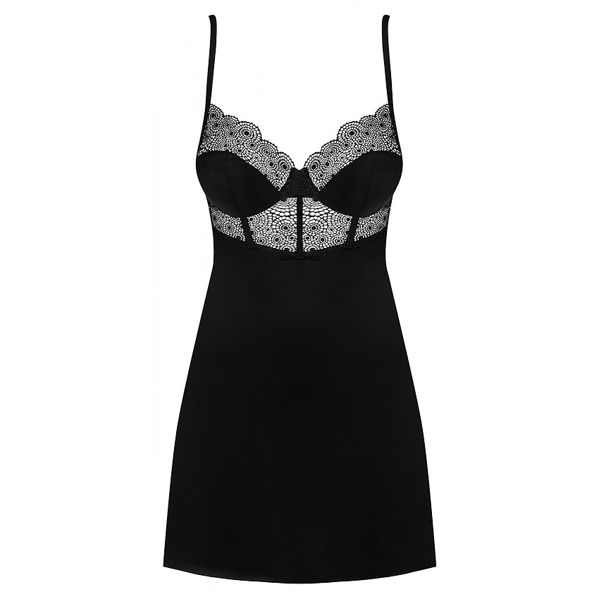 Chemise Obsessive Șharlotte Negru S-M