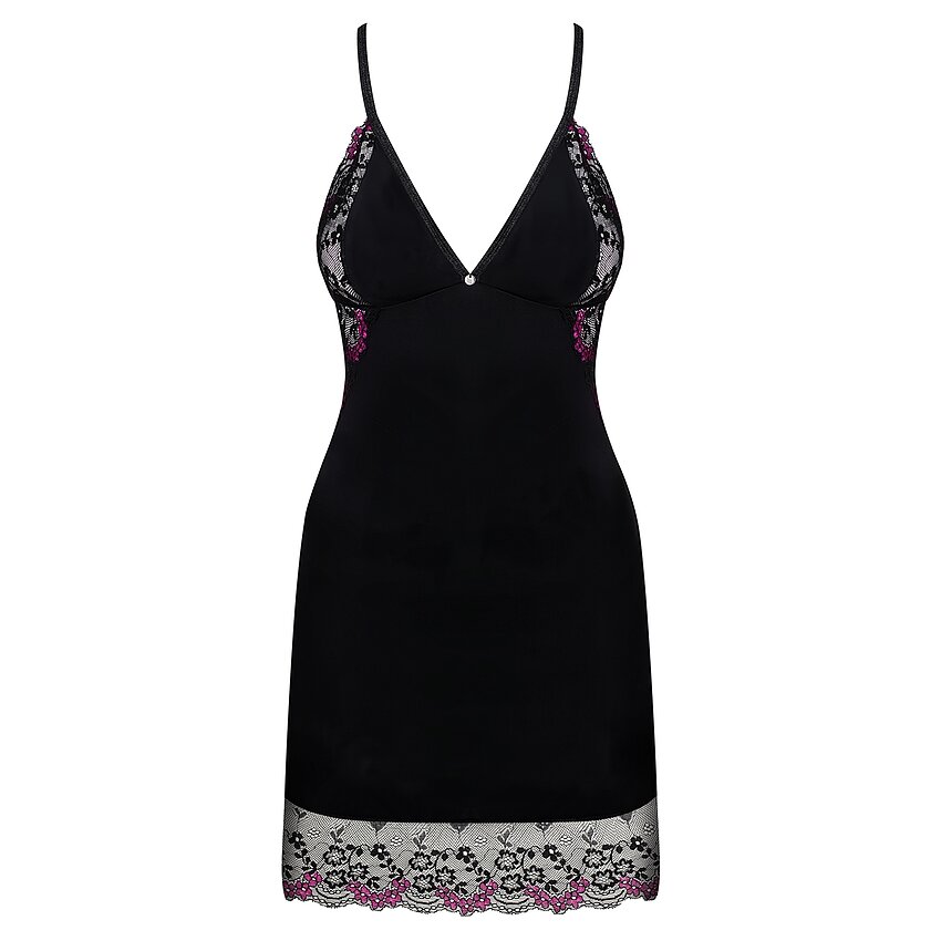Chemise Obsessive Vanessme Negru S-M