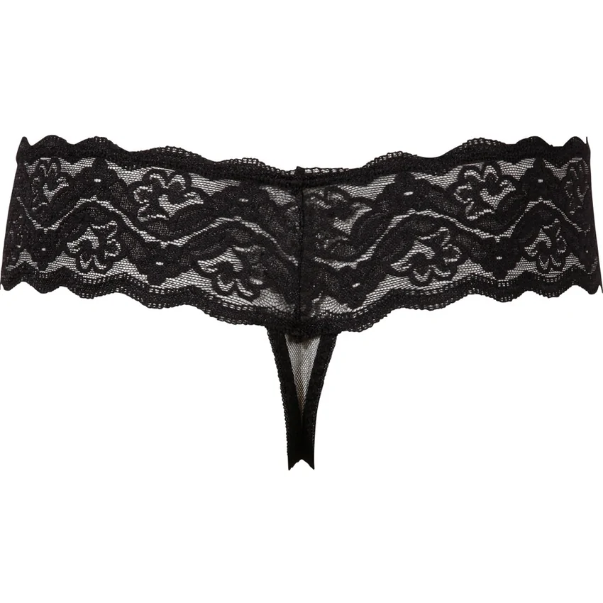 Chilot Cu Mărgele Cottelli Collection Dakota Negru S