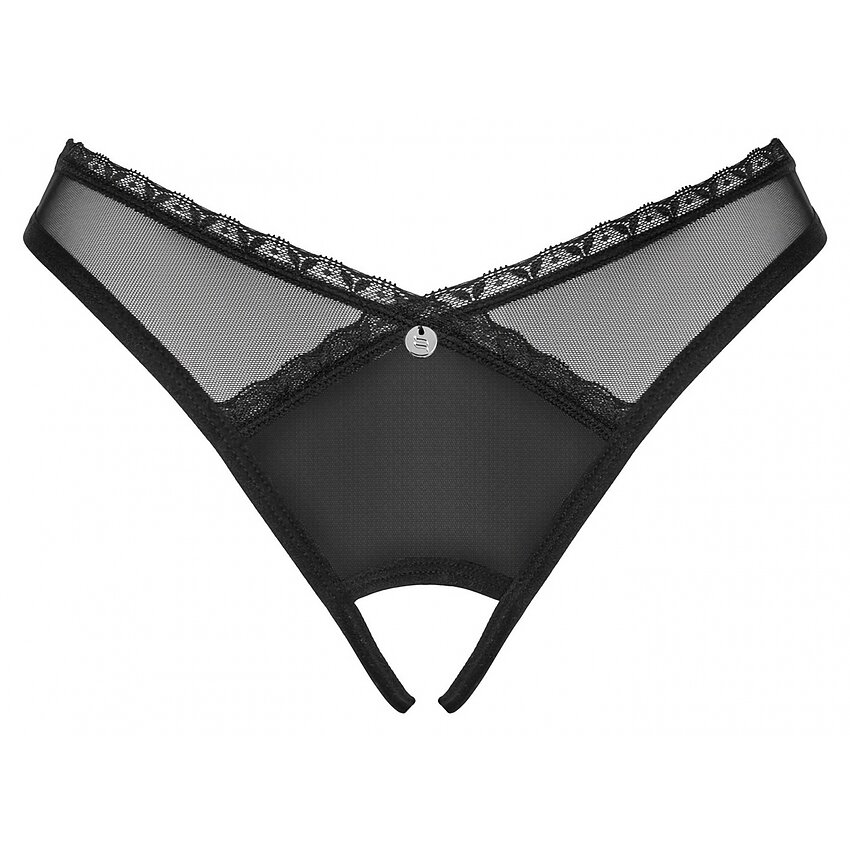Chilot Decupat Obsessive Latinesa Negru XL-2XL