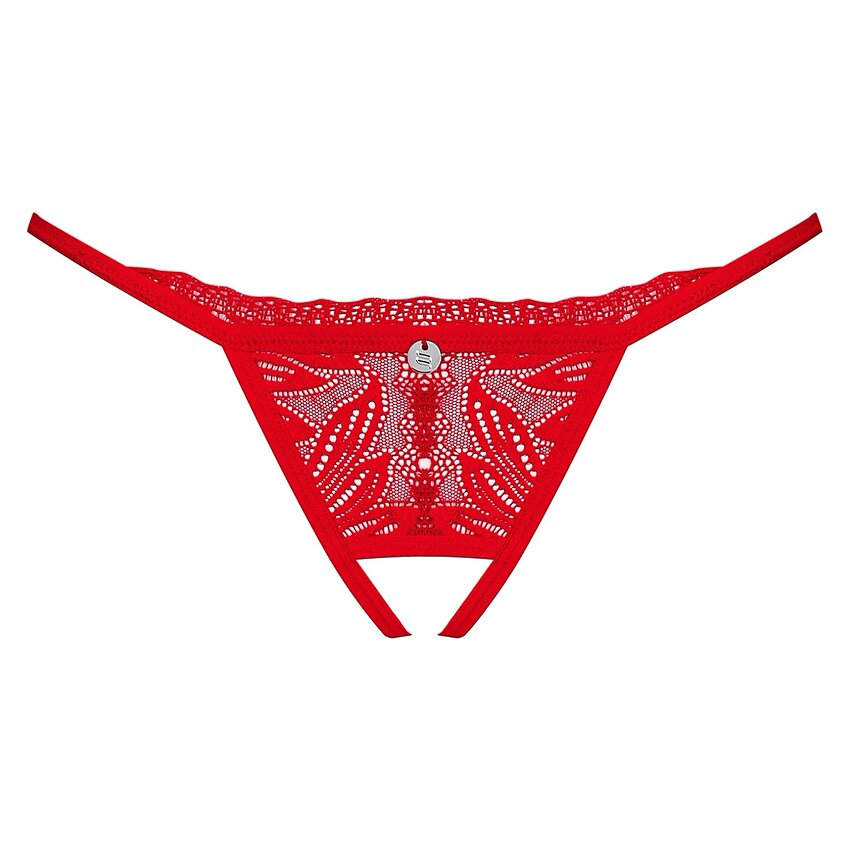 Chilot Obsessive Chilisa Decupat Roșu XL-2XL