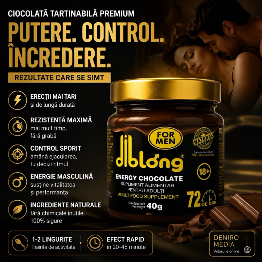 Ciocolată Tartinabilă De lux Pentru Potență, Sculare și Ejaculare Precoce