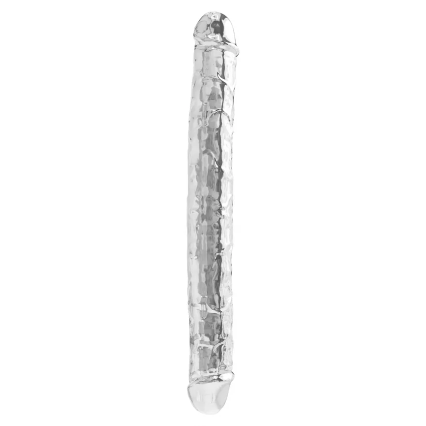 Clear Double Dildo 34cm Transparent