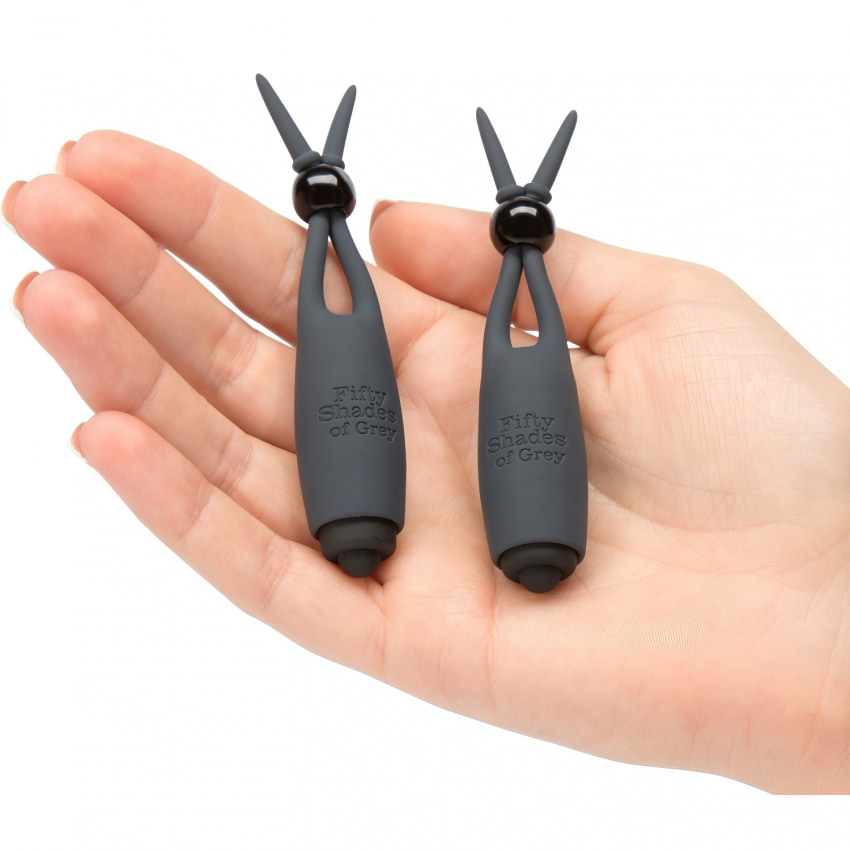 Cleme Sfârcuri Sweet Love Vibrating Negru