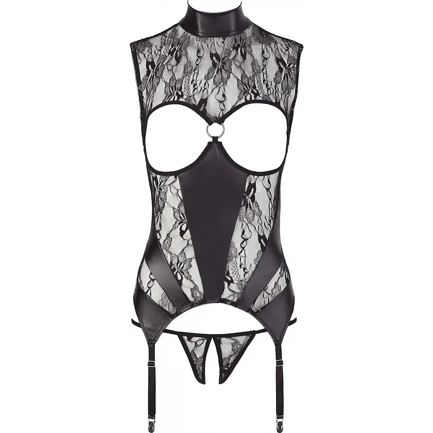 Corset Abierta Fina Leilani Negru S