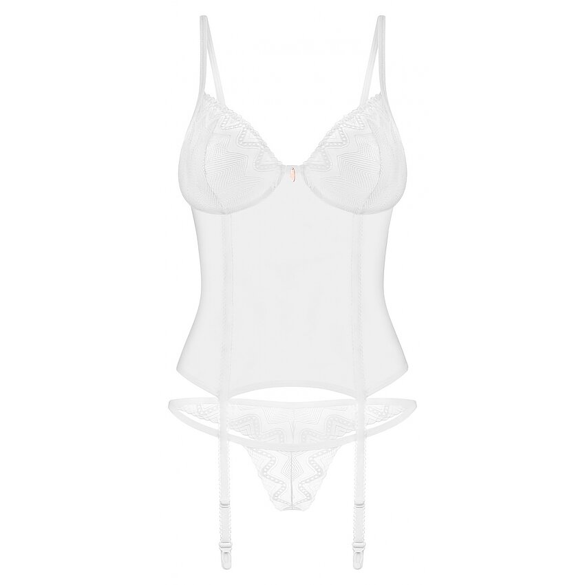 Corset Obsessive Alissium Alb XS-S