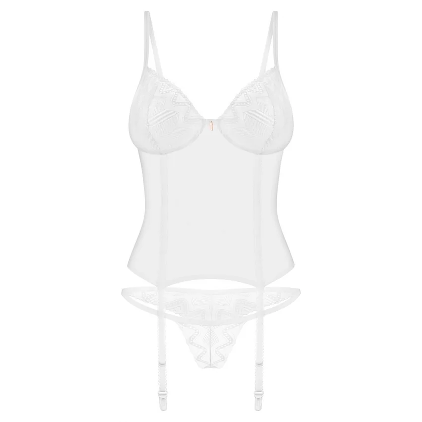 Corset Obsessive Alissium Alb XS-S