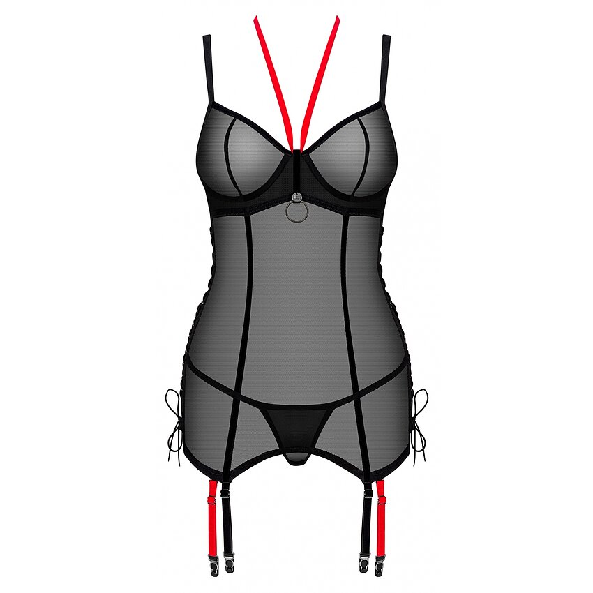 Corset Obsessive Glandez Negru M-L