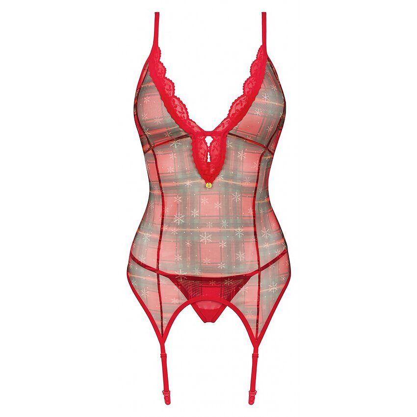 Corset Obsessive Jollymore Roșu M-L