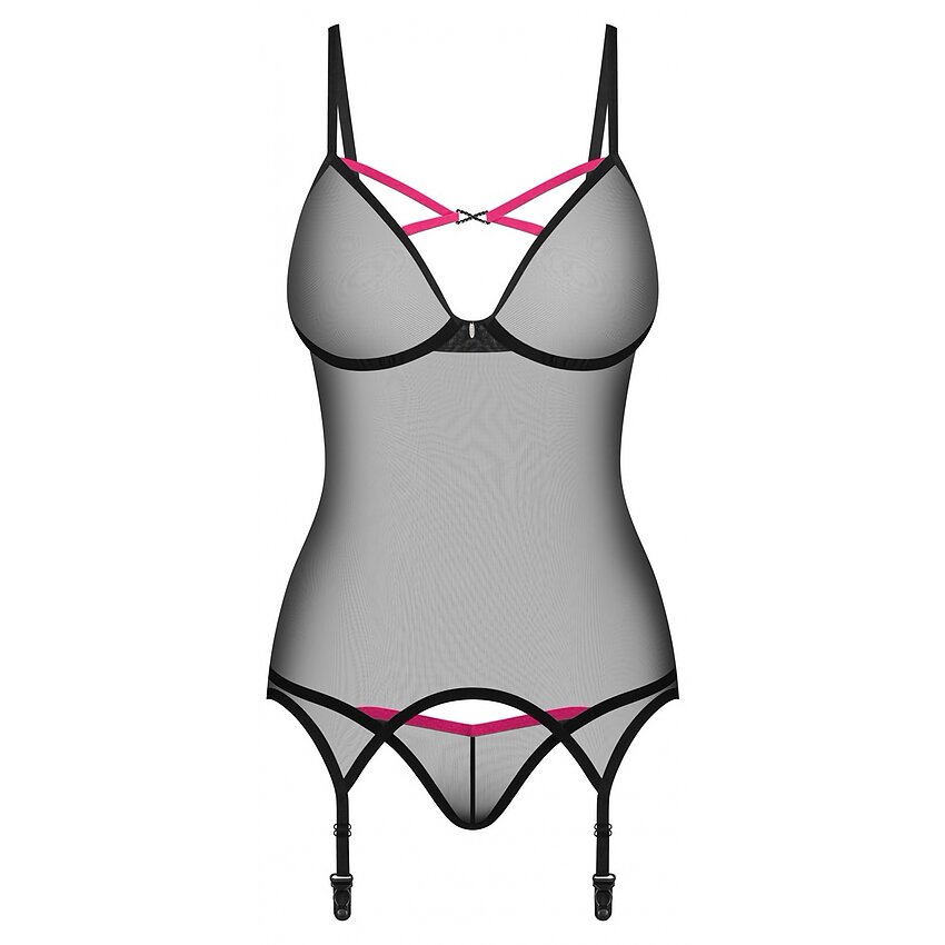 Corset Obsessive Novenes Negru M-L