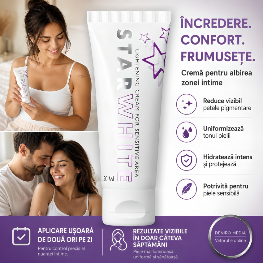 Cremă Albire Sexuală Starwhite West 50ml