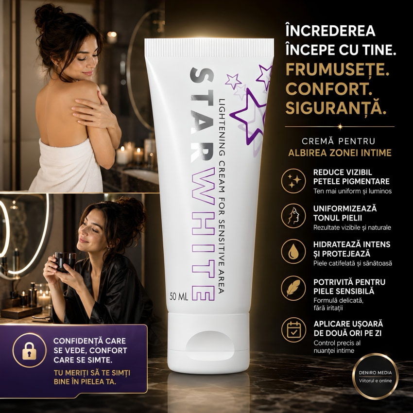 Cremă Albire Sexuală Starwhite West 50ml