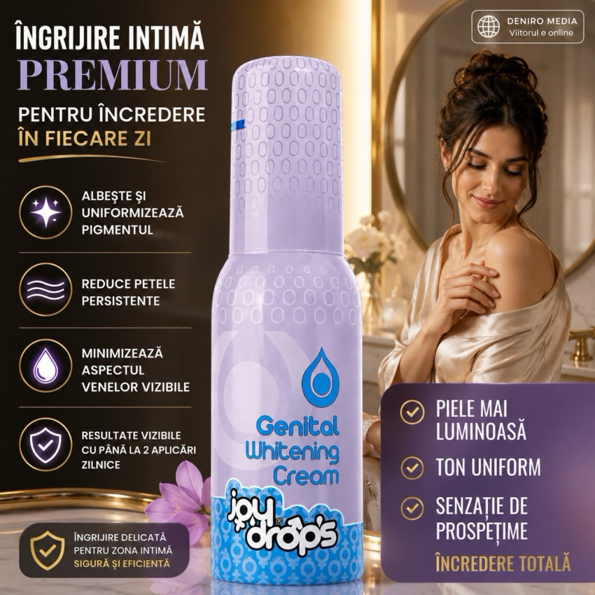 Cremă Joy Drops pentru Albirea Zonei Intime 100 ml