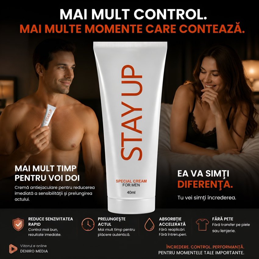 Cremă Antiejaculare Falus Stay Up Delay 40ml