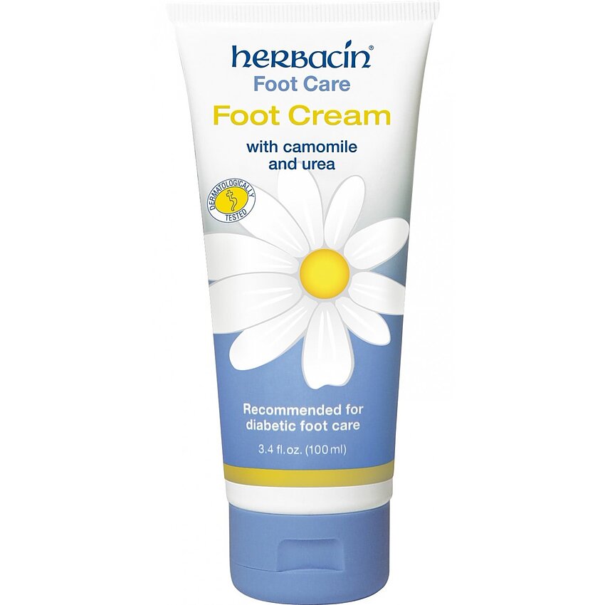 Cremă călcâie și picioare, Herbacin, 100 ml