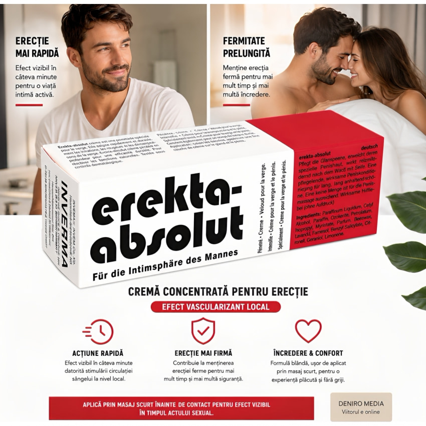 Cremă Erecție Erekta Perfect Cream 18ml