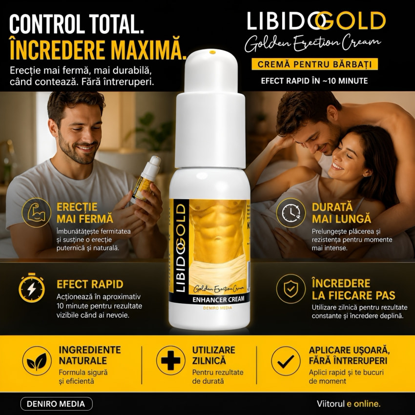Cremă Erecție LibidoGold Golden Cream 50ml