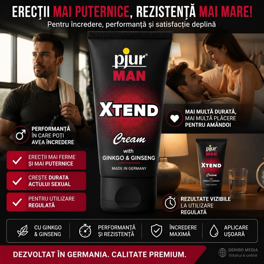 Cremă Sculare Pjur Man Xtend 50ml