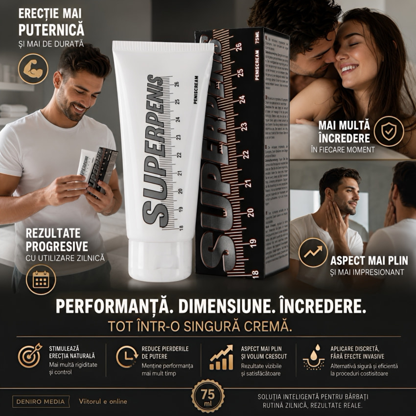 Cremă Sculare Super Mădular 75 ml