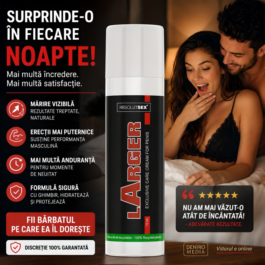Cremă Mărire Naturală A Falusului 75ml