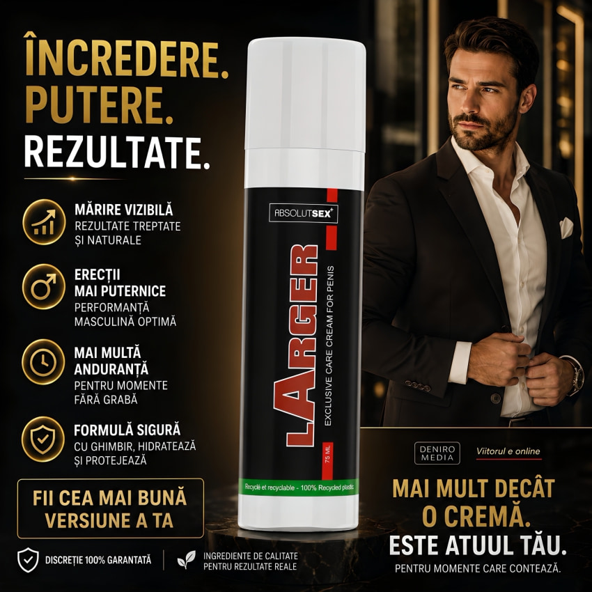 Cremă Creștere Naturală A Penisului 75ml