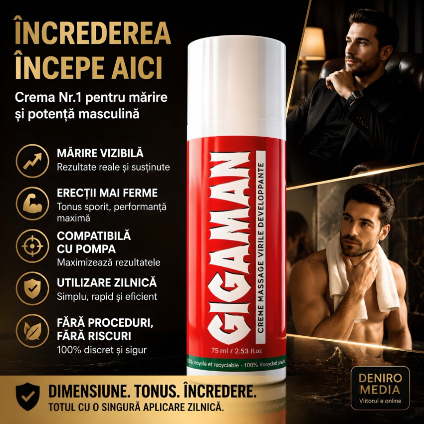 Cremă Mărire Mădular Gigaman 75ml