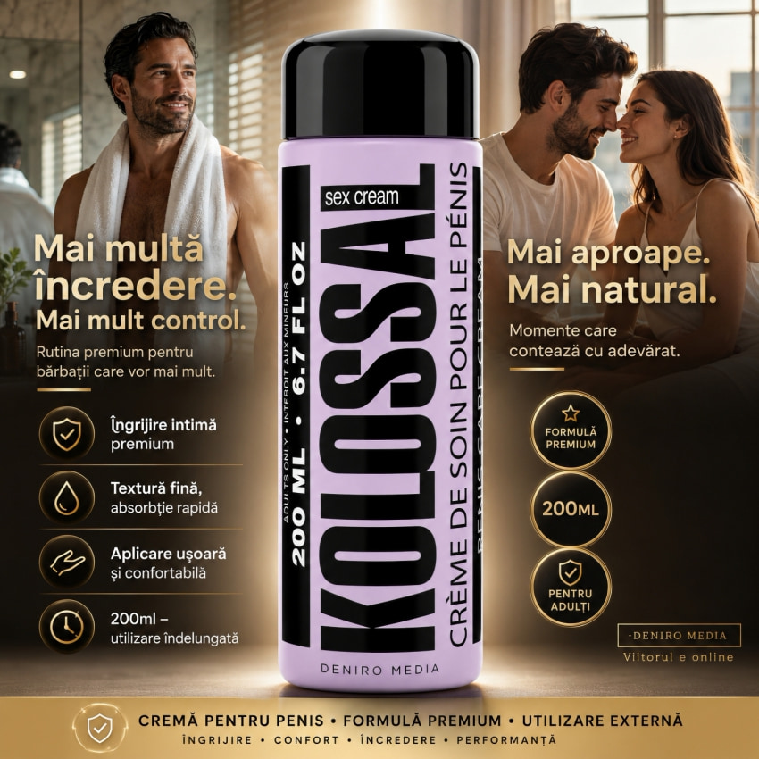 Cremă Creștere Penis Kolossal 200ml