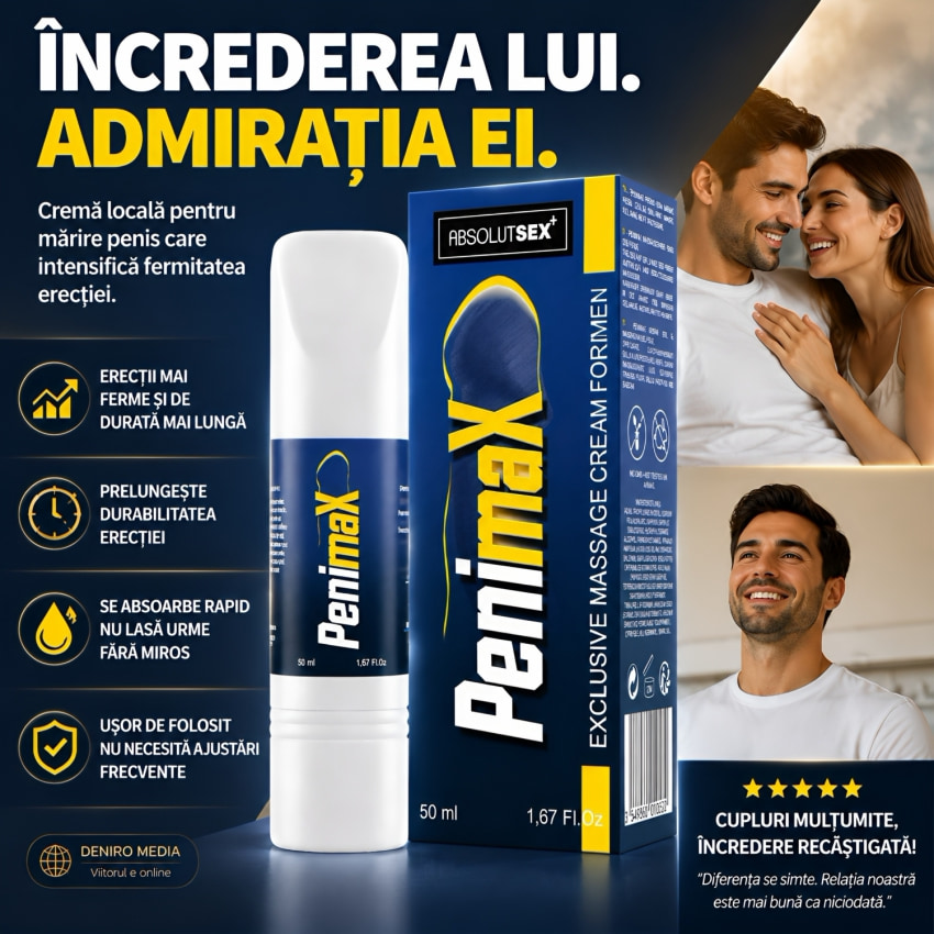 Cremă Mărire Penis Penimax 50ml