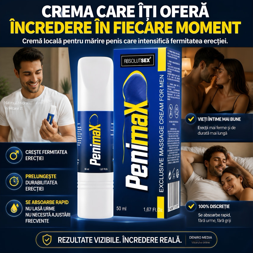 Cremă Creștere Falus Penimax 50ml