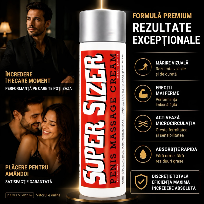 Cremă Alungirea Penisului Super Sizer 200ml